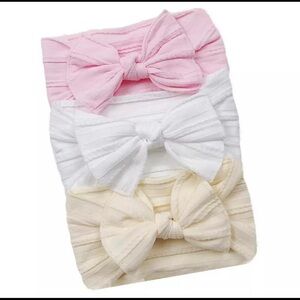 Baby Girl Bow Headband 3pcs